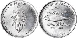 World Coins - Coin, VATICAN CITY, Paul VI, 10 Lire, 1971, Roma, , Aluminum, KM:119