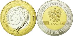 World Coins - Coin, Poland, 10 Zlotych, 2004, Warsaw, , Silver, KM:518