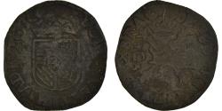 World Coins - Coin, Spanish Netherlands, Philip II, Gigot, 1596, Anvers, , Copper