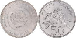 World Coins - Coin, Singapore, 50 Cents, 1987
