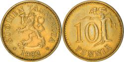 World Coins - Coin, Finland, 10 Pennia, 1982, , Aluminum-Bronze, KM:46