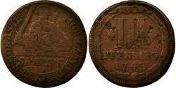 World Coins - Coin, German States, MUNSTER, 3 Pfenning, 1743, , Copper, KM:430