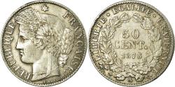 World Coins - Coin, France, Cérès, 50 Centimes, 1873, Paris, , Silver, KM:834.1