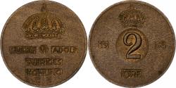 World Coins - Sweden, 2 Öre, 1958
