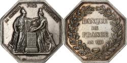 World Coins - France, Token, Banque de France, An VIII, Silver, Dumarest,