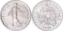 World Coins - Coin, France, Semeuse, 5 Francs, 1996, BU, , Copper-nickel, Gadoury:771