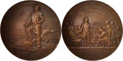World Coins - France, Medal, Compagnie des Mines d'Anzin, Business & industry, 1907