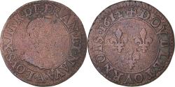 World Coins - Coin, France, Louis XIII, Double Tournois, 1612, Paris, , Copper