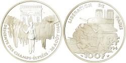 World Coins - Coin, France, Libération de Paris, 100 Francs, 1994, BE, , Silver