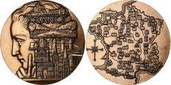 World Coins - France, Medal, France, Les Monuments Historiques, n.d., Bronze, Turin,