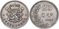 World Coins - Luxembourg, Charlotte, 25 Centimes, 1927, Copper-nickel, , KM:37