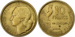 World Coins - France, 10 Francs, Guiraud, 1950, Beaumont - Le Roger, Aluminum-Bronze