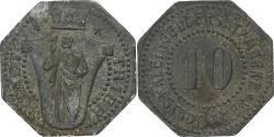 World Coins - Germany, Stadt Trier, 10 Pfennig, Undated (1917), , Zinc