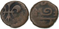 World Coins - French India, Louis XV, Doudou, n.d. (1715-1774), Pondicherry, Bronze,
