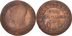 World Coins - Coin, France, Dupré, 5 Centimes, 1798, Paris, , Bronze, KM:640.1