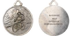 World Coins - France, Medal, Randonnée vélo Carrefour, Perpignan-Claira, Cupronickel