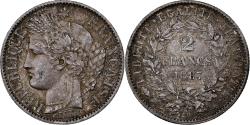 World Coins - Coin, France, Cérès, 2 Francs, 1887, Paris, , Silver, KM:817.1