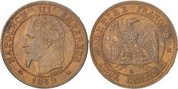 World Coins - Coin, France, Napoleon III, Napoléon III, 2 Centimes, 1862, Bordeaux