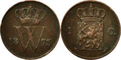 World Coins - Coin, Netherlands, William III, Cent, 1873, , Copper, KM:100