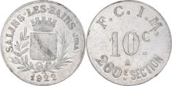 World Coins - Coin, France, F.C.I.M, 260ème section, Salins, Salins-Les-Bains, 10 Centimes