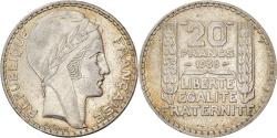 World Coins - Coin, France, Turin, 20 Francs, 1938, Paris, , Silver, KM:879