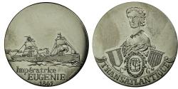 World Coins - France, Medal, Les Grands Transatlantiques, Impératrice Eugénie, C. Gondard