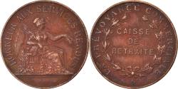 World Coins - France, Token, Prévoyance Commerciale, Caisse de retraite, , Copper