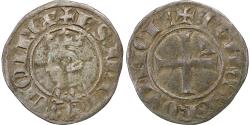 World Coins - County of Provence, Charles II d'Anjou, Double Denier, 1285-1309, Billon
