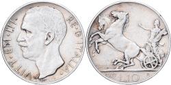 World Coins - Italy, Vittorio Emanuele III, 10 Lire, 1927, Rome, Silver, , KM:68.2