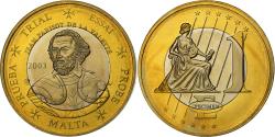 World Coins - Malta, Euro, PRUEBA-TRIAL ESSAI., 2003, Bi-Metallic,