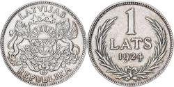 World Coins - Latvia, Lats, 1924, Silver, , KM:7