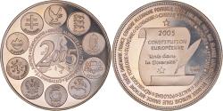 World Coins - France, Medal, la Constitution Européenne, 2005, , Copper-nickel