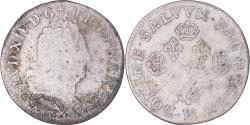 World Coins - Coin, France, Louis XIV, 11 Sols aux couronnes de Strasbourg, 10 Sols-1/8 Ecu