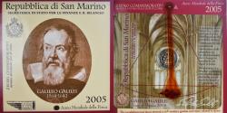 World Coins - San Marino, 2 Euro, Galileo Galilei, 2005, Rome, , Bi-Metallic, KM:469