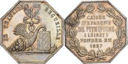 World Coins - France, Token, Caisse d'Epargne de Pithiviers, Silver, , Jacqmin:66
