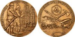 World Coins - France, Medal, Fédération Nationale des Sapeurs Pompiers, Reims, 1982, Irolla