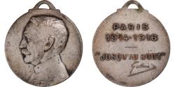 World Coins - France, Medal, Gallieni, History, 1916, Aug.Maillard, , Silvered bronze