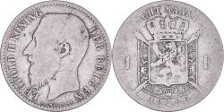 World Coins - Coin, Belgium, Leopold II, Franc, 1886, , Silver, KM:29.1