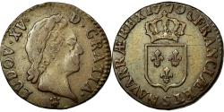 World Coins - Coin, France, Louis XV, Demi sol à la vieille tête, 1/2 Sol, 1770, Reims