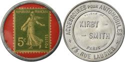World Coins - Coin, France, Kirby Smith, Automobiles, 5 Centimes, Timbre-Monnaie,
