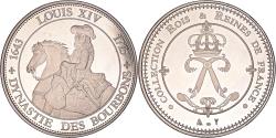 World Coins - France, Medal, Louis XIV, Dynastie des Bourbons, History, , Copper-nickel