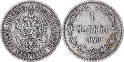 World Coins - Coin, Finland, Alexander III, Markka, 1890, Helsinki, , Silver, KM:3.2