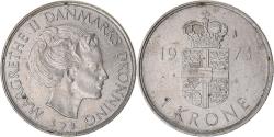 World Coins - Coin, Denmark, Krone, 1973