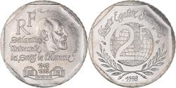 World Coins - Coin, France, René Cassin, 2 Francs, 1998, , Nickel, KM:1213, Gadoury:551