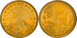 World Coins - Slovenia, 50 Euro Cent, 2007, Vantaa, , Brass, KM:73