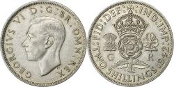 World Coins - Great Britain, George VI, Florin, Two Shillings, 1942, Silver, , KM:855
