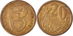 World Coins - Coin, South Africa, 20 Cents, 2004