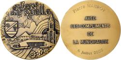 World Coins - France, Medal, La Ville de Saint Jean de la Ruelle à Pierre Mauroy, Bronze