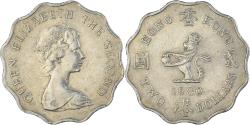 World Coins - Coin, Hong Kong, 2 Dollars, 1980