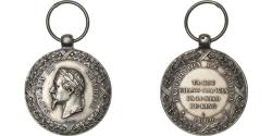 World Coins - France, Medal, Napoléon III, Expédition de Chine, 1860, Silver, Barre